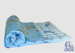 Бионаматрасник для детской кроватки из гречневой лузги