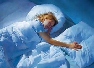 Глубокий сон на хорошем постельном белье