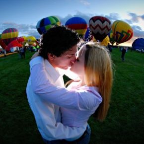 Полет на воздушном шаре - отличный романтичный подарок!